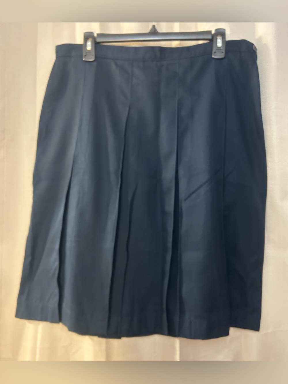 Lands' End Women's Box Pleat Skirt